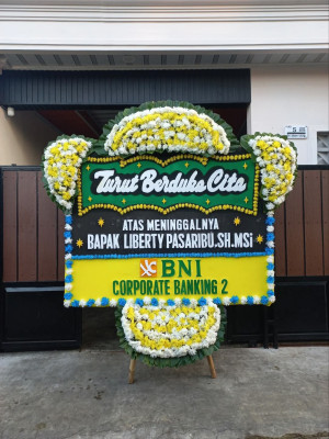 Papan Bunga Duka di Suka Karya