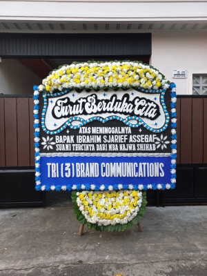 Papan Bunga Duka di Suka Karya